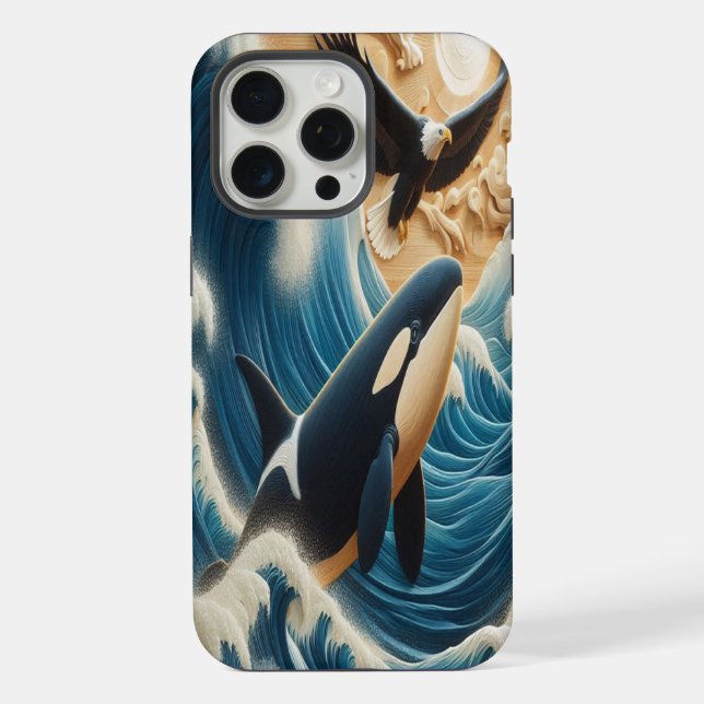Funda Para iPhone Majestad de lo Profundo (Reverso )