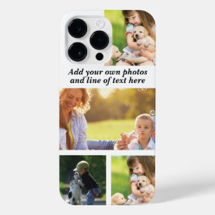Funda Para iPhone 14 Pro Max Make your own photo collage and text