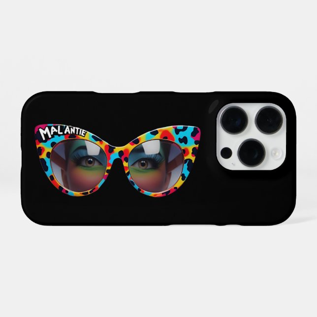 Funda Para iPhone MAL ANTIE / Crazy Aunt Afrikaanse Humor (Reverso Horizontal)