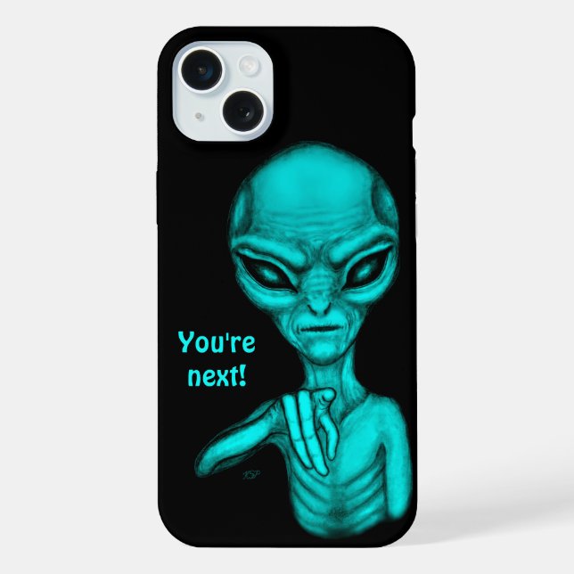Funda Para iPhone ¡Mala Alien, eres la siguiente! (Reverso )