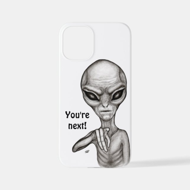 Funda Para iPhone ¡Mala Alien, eres la siguiente! (Reverso )