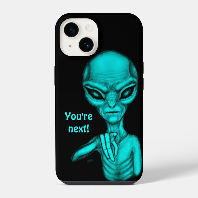 Funda Para iPhone ¡Mala Alien, eres la siguiente! (Reverso )