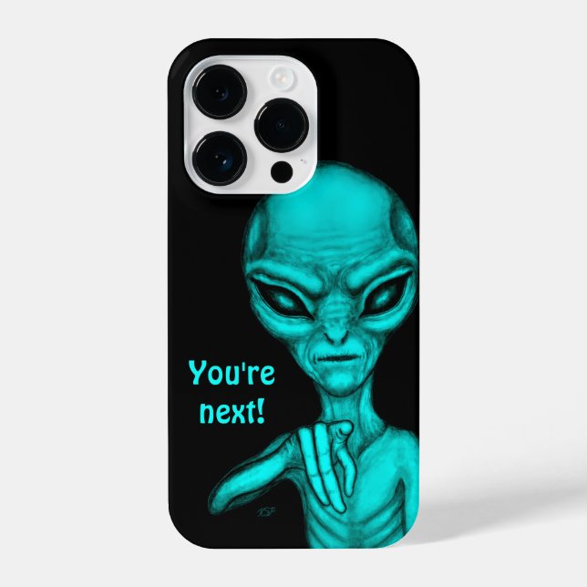 Funda Para iPhone ¡Mala Alien, eres la siguiente! (Reverso )