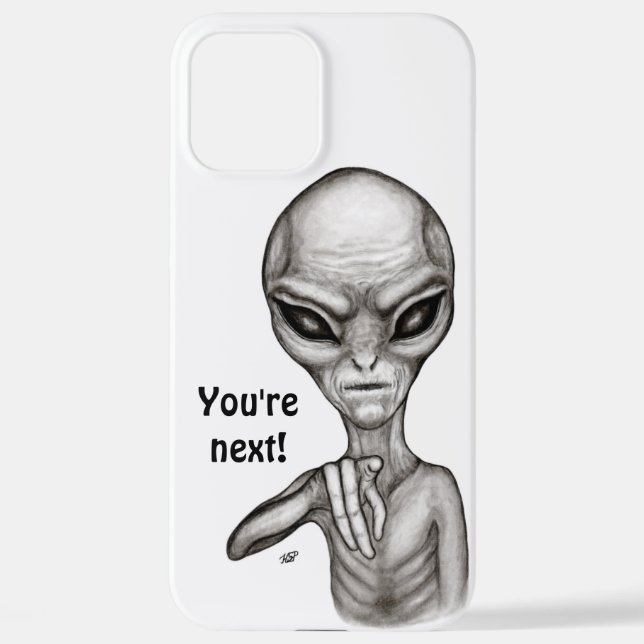 Funda Para iPhone ¡Mala Alien, eres la siguiente! (Reverso )