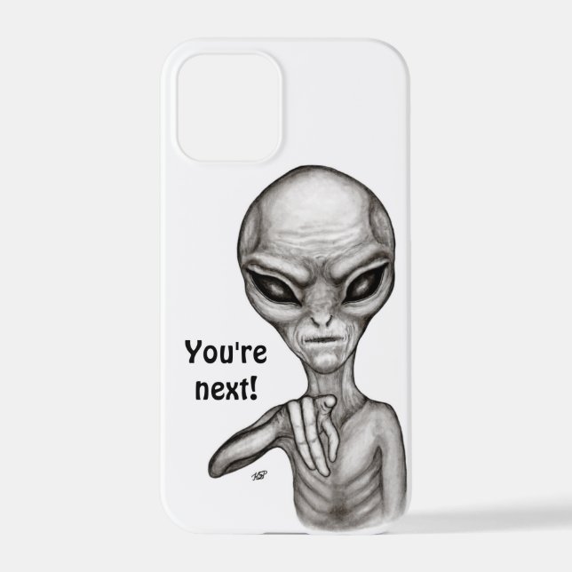 Funda Para iPhone ¡Mala Alien, eres la siguiente! (Reverso )