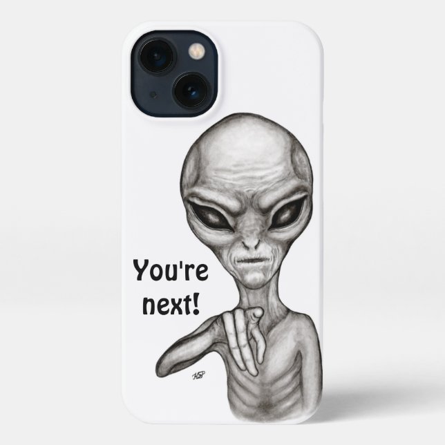 Funda Para iPhone ¡Mala Alien, eres la siguiente! (Reverso )