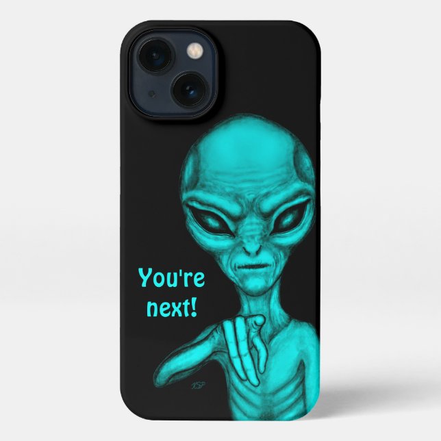 Funda Para iPhone ¡Mala Alien, eres la siguiente! (Reverso )