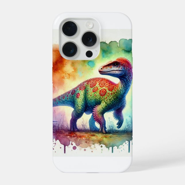 Funda Para iPhone Malawisaurus 141024AREF148 - Watercolor (Reverso )
