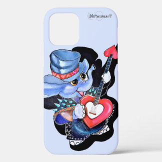 Funda Para iPhone 12 Maletín de teléfono Metalphant Heart Guitar