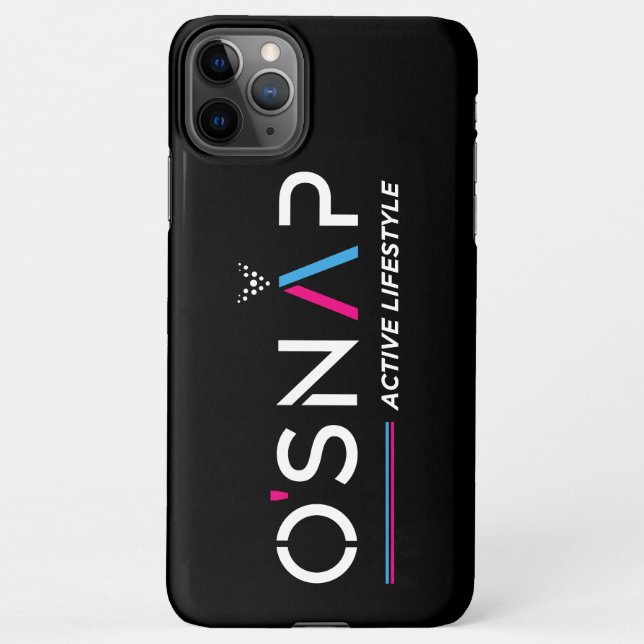 Funda Para iPhone Maletín para iPhone con logotipo O'Snap (Reverso)