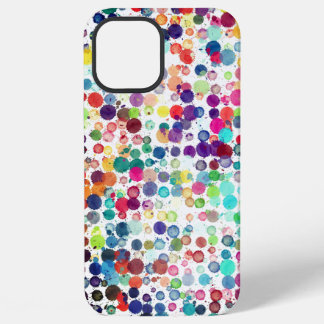Funda Para iPhone 12 Pro Max Maletín para iPhone de Polka Dot Pixly Funda-Mate