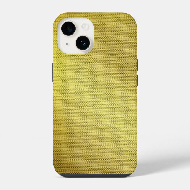 Funda Para iPhone Malla de oro (Reverso )