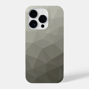 Funda Para iPhone 14 Pro Malla geométrica del gradiente del ejército de luz