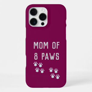 Funda Para iPhone 16 Pro Max Mamá de 8 patas