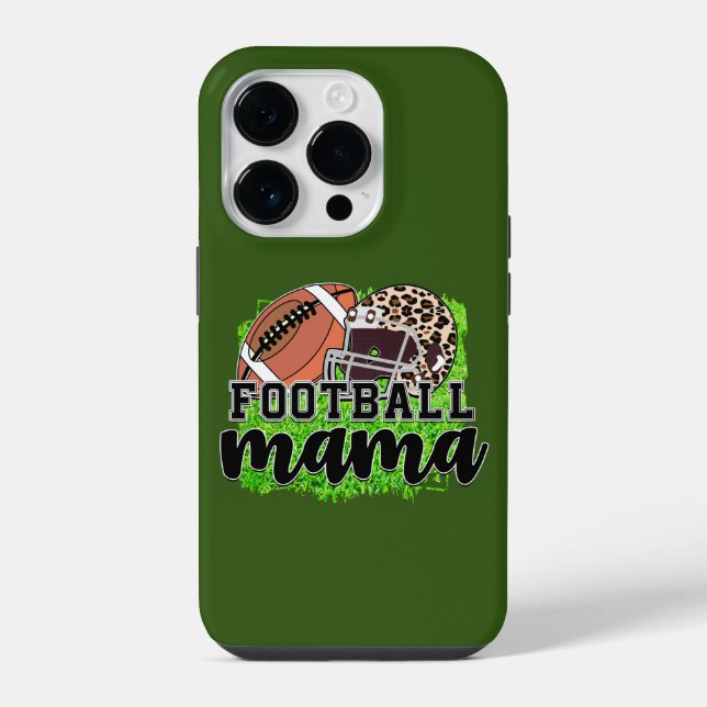 Funda Para iPhone Mamá de Fútbol  (Reverso )