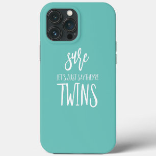 Funda Para iPhone 13 Pro Max Mamá de gemelos irlandeses Mamá de 2 niños cerca e