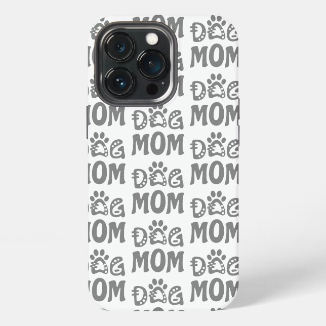Funda Para iPhone Mamá Perro (Reverso )