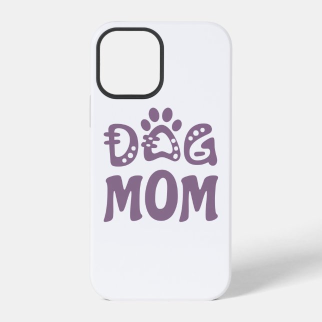 Funda Para iPhone Mamá Perro (Reverso )