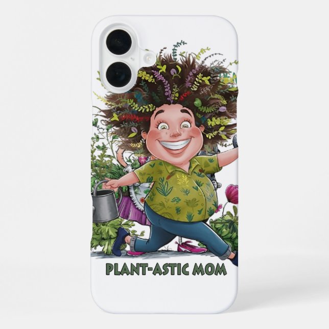 FUNDA PARA iPhone MAMÁ PLANTÁSTICA (Reverso )