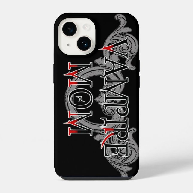 Funda Para iPhone Mamá Vampiro (Reverso )