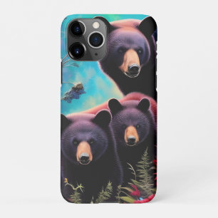 Funda Para iPhone 11Pro Mami Bear y Cubs