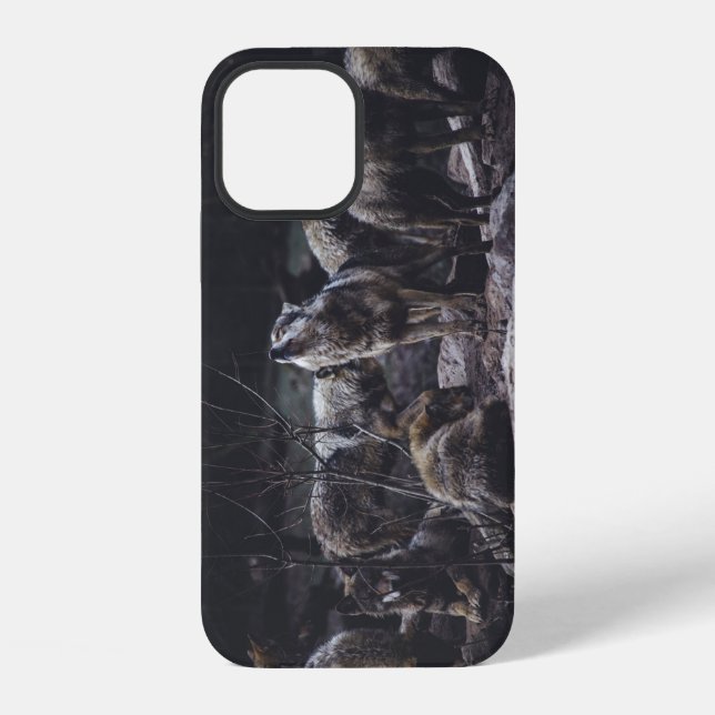 Funda Para iPhone Manada de Lobos (Reverso )