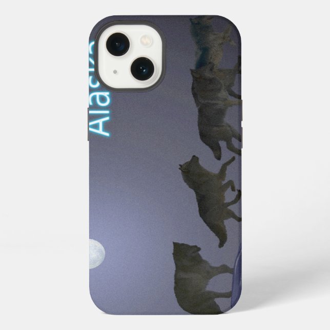 Funda Para iPhone Manada de lobos (Reverso )