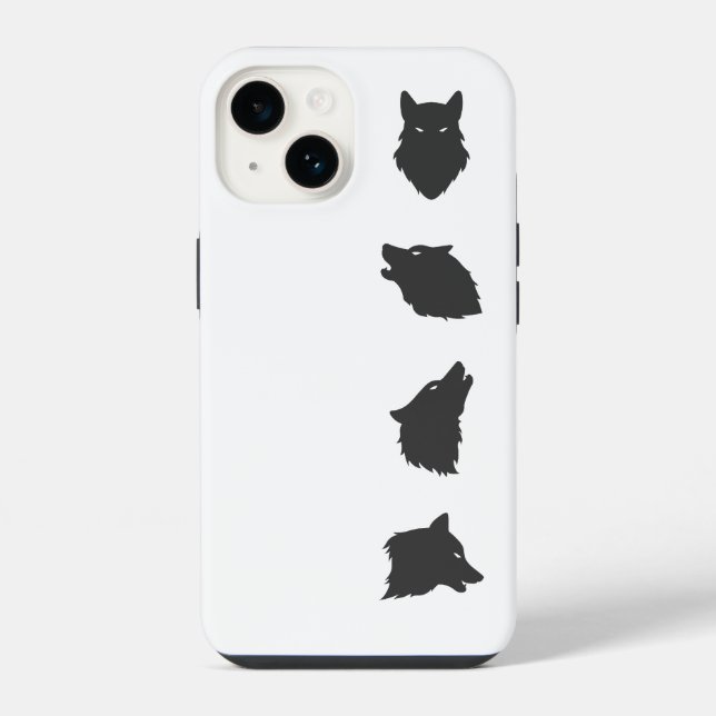 Funda Para iPhone Manada de Lobos (Reverso )
