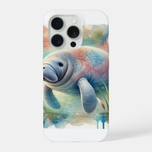 Manatee in the sea 160924AREF101 - Watercolor