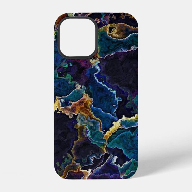 Funda Para iPhone Manchas de Petróleo  (Reverso )