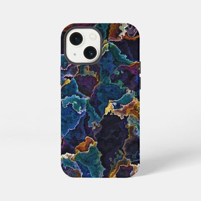 Funda Para iPhone Manchas de Petróleo  (Reverso )