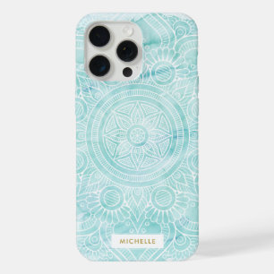 Mándala acuarela Aqua