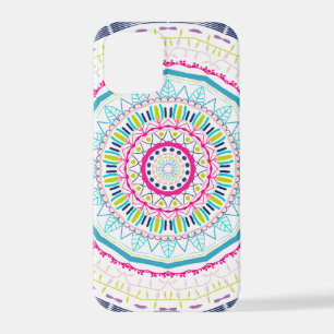 Funda Para iPhone 12 Pro mandala colorida