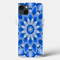 Mandala en azul
