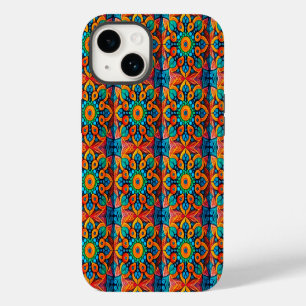 Funda Para iPhone 14 Mandala étnica audaz