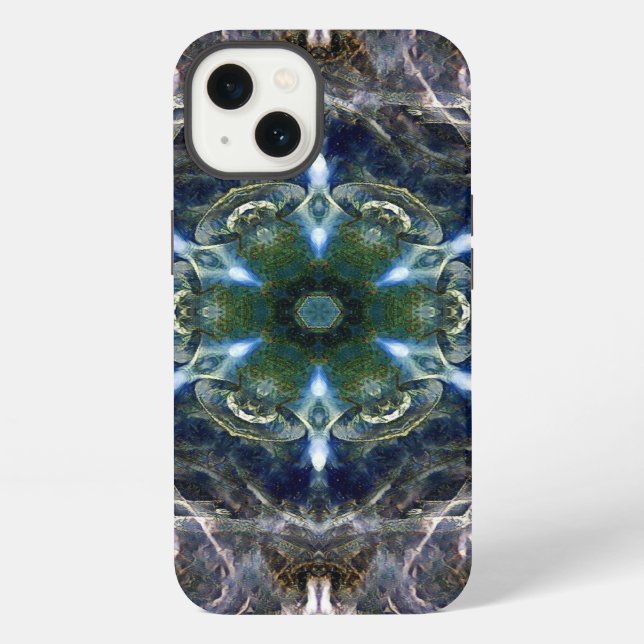 Funda Para iPhone Mándala Folclórico  (Reverso )