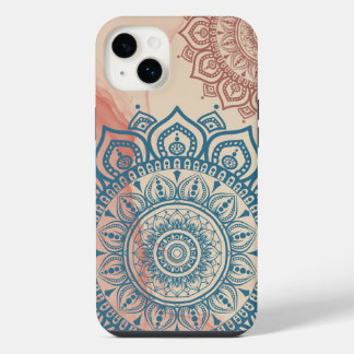 Funda Para iPhone 14 Plus Mandala Teal