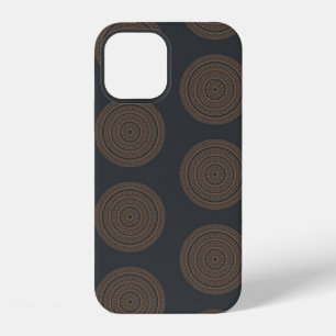 Funda Para iPhone 12 Mandalas vintage impecables. Elemento decorativo d