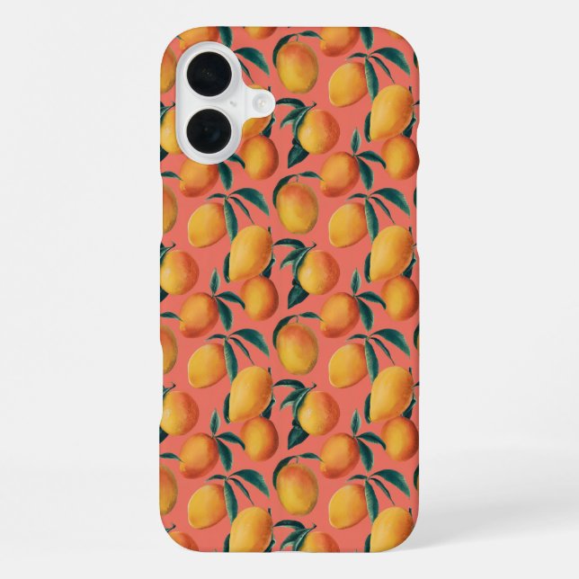 Funda Para iPhone "Mango Tango Fiesta" (Reverso )
