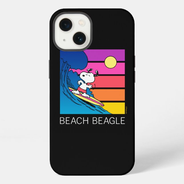 Funda Para iPhone Maní | Snoopy Surfing (Reverso )