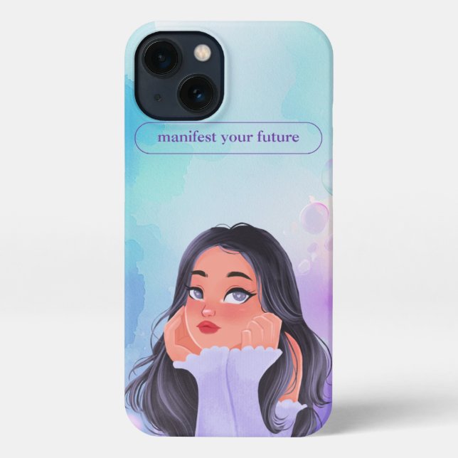 Funda Para iPhone Manifiesta tu futuro - Estuche para teléfono (Reverso )