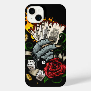 Funda Para iPhone 14 Plus Mano De Tarjetas