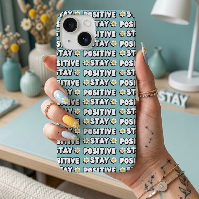 Funda Para iPhone Mantén una Actitud Positiva (Subido por el creador)