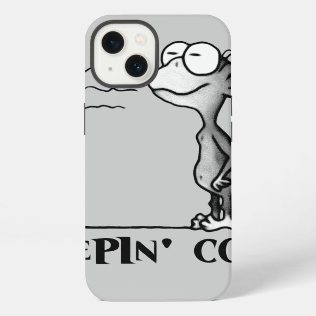 Funda Para iPhone Mantener el mono Guay (Reverso )