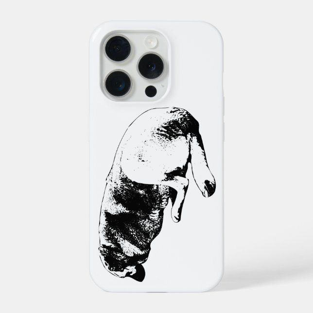 Funda Para iPhone Mantenido con calma (Reverso )