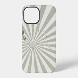 Funda Para iPhone 12 Mapa antiguo de Bahamas. Póster grunge con mapa de