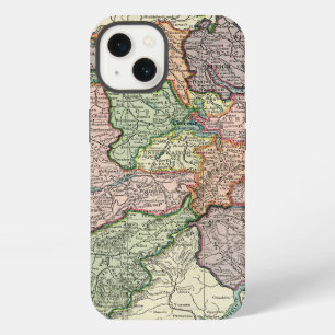 Mapa antiguo de Suiza para iPhone 6 Tough Extreme