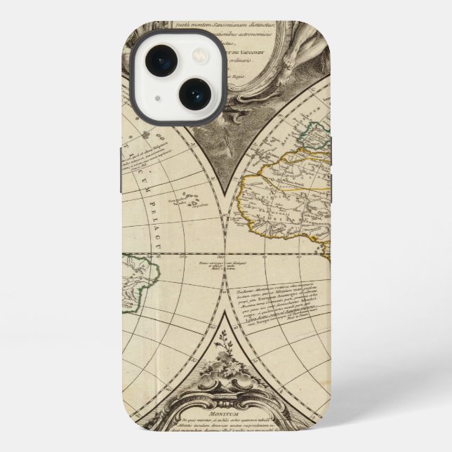 Funda Para iPhone Mapa mundial 8 (Reverso )