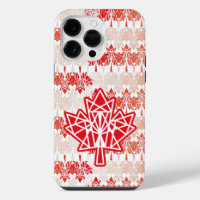 MAPLE MADE WITH TRIANGLES CANADA FLAG BY MASANSER