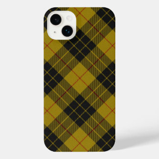 Funda Para iPhone 14 Plus Maquillaje tartán amarillo chapa